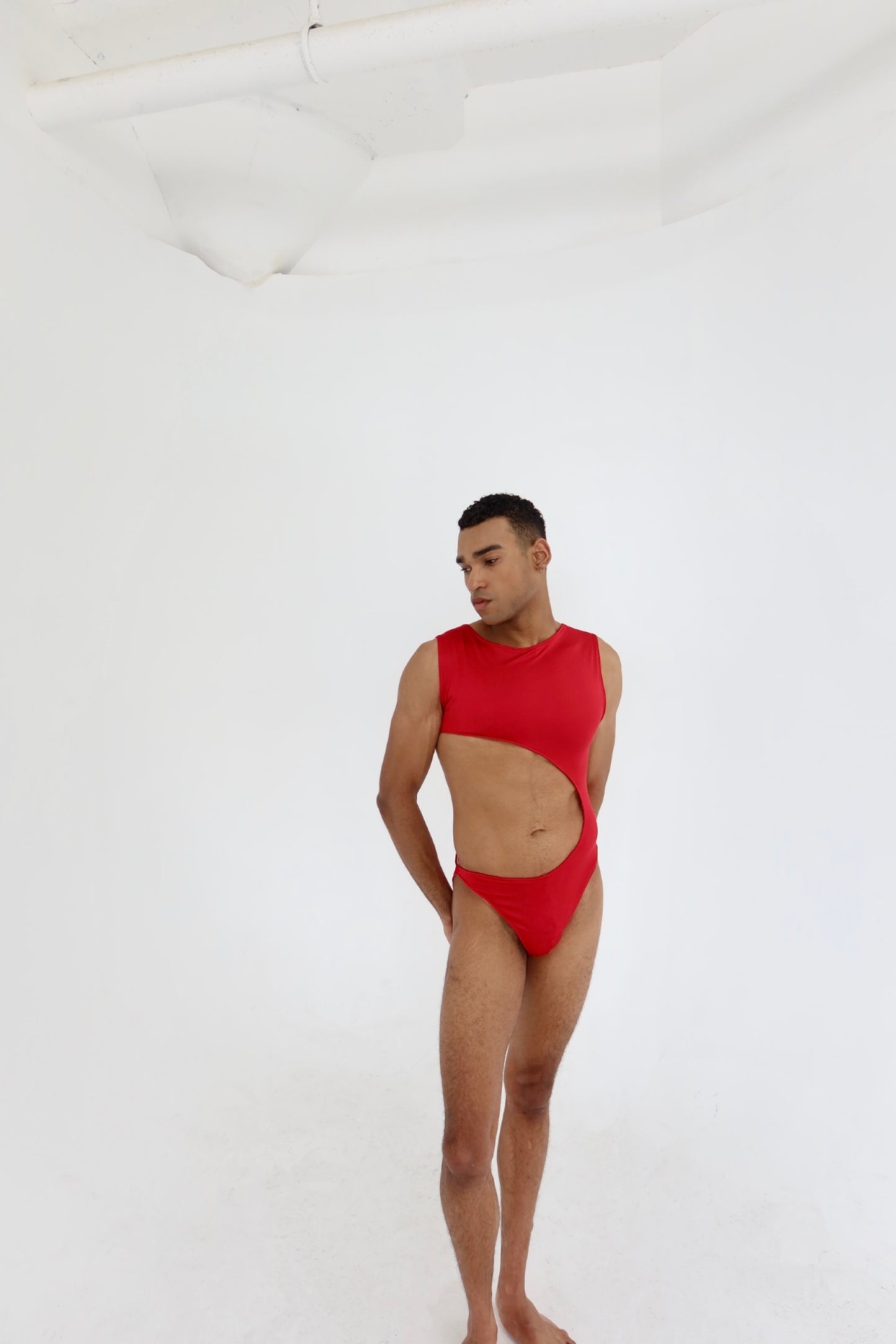 The Red Hot Cut Swimsuit